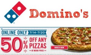 Dominos Coupons Offers