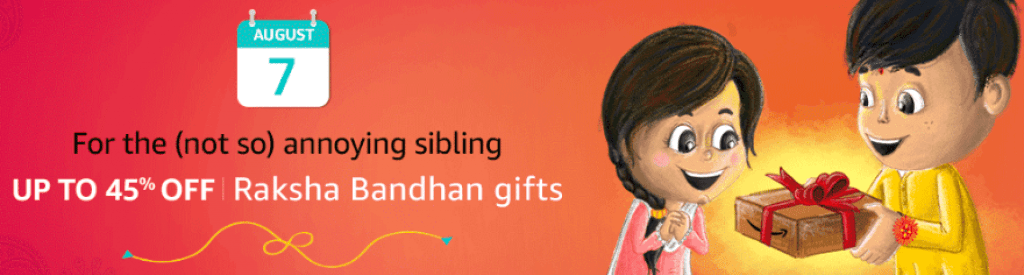 Amazon Raksha Bandhan Offers