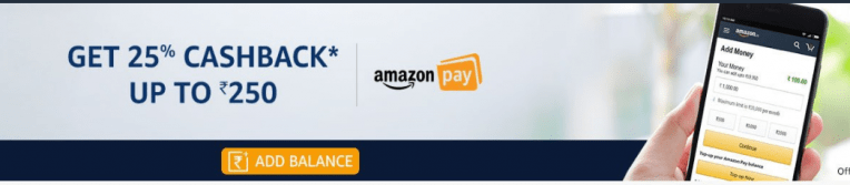 Amazon Pay Add Money Offers