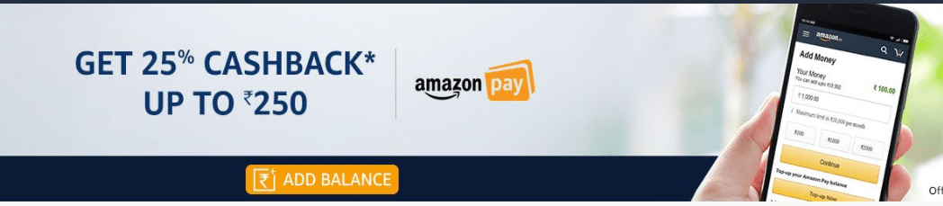 Amazon Pay Add Money Offers