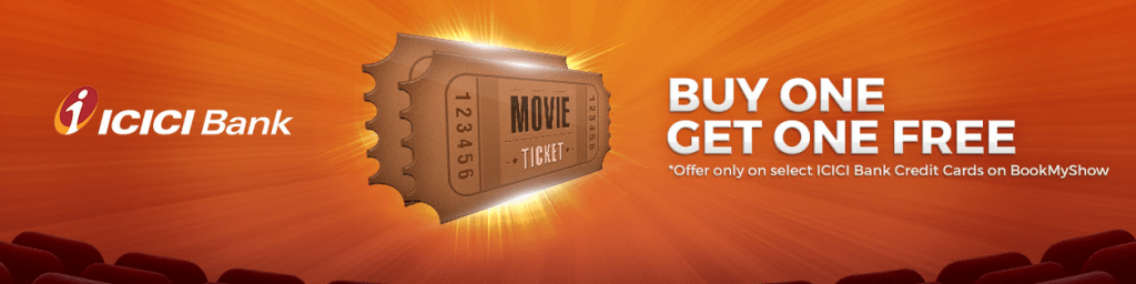 Bookmyshow ICICI Credit Card User Offer