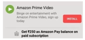 Amazon Prime Membership - Get Prime Membership at Rs 249 Only