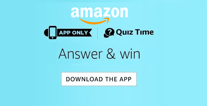 Amazon Prime Quiz Week Answers