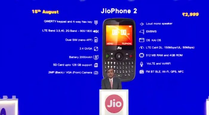 JioPhone Monsoon Hungama Offer at Rs 501 Only