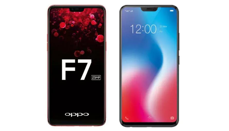 Oppo F7 Price on Flipkart & Amazon