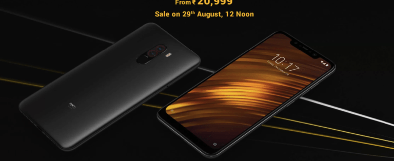 Xiaomi Poco F1 Price on Flipkart & Amazon| Poco F1 Next Sale Date
