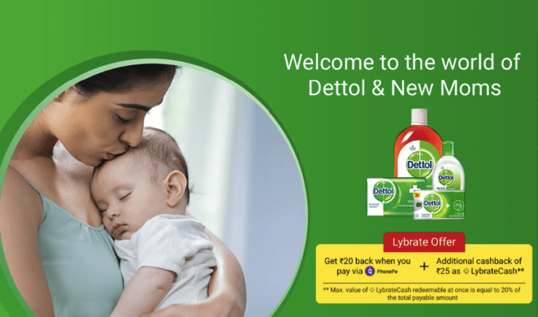 Lybrate Dettol Loot - Dettol & Mom Kit Just at Rs 4 Only