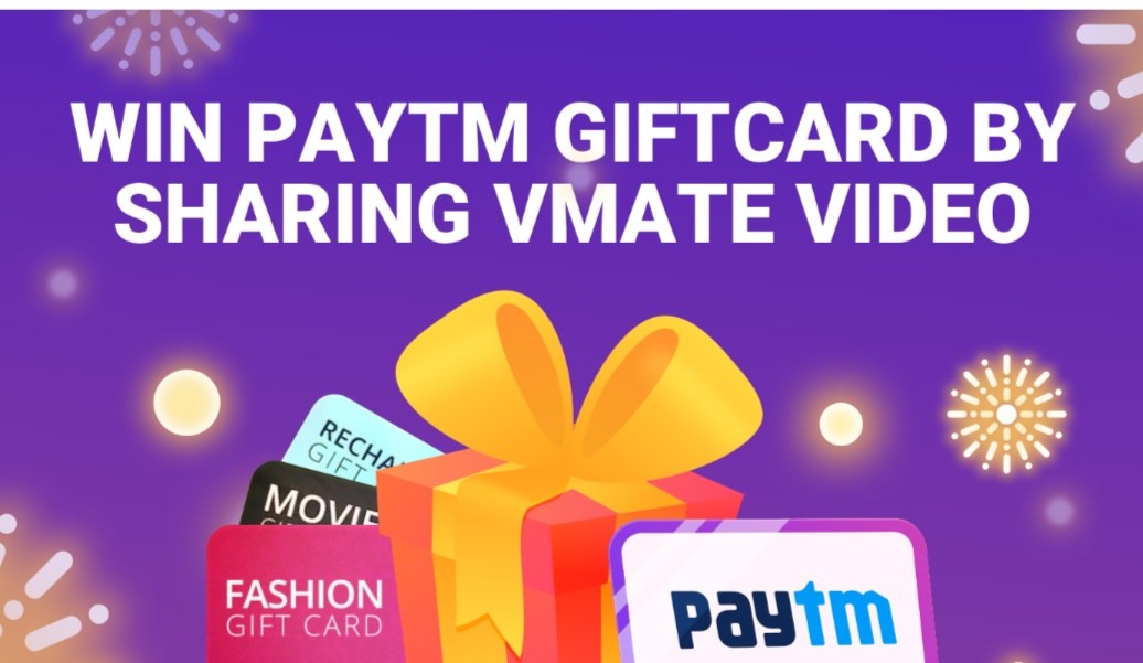 Vmate App Loot - Get Free Recharge + Free Shopping Coupons + Free Zomato Coupons (Unlimited Trick)