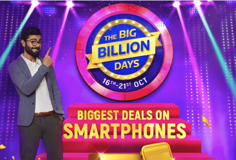 Flipkart Big Billion Days & Amazon Great Indian Festival Offers on Smartphones