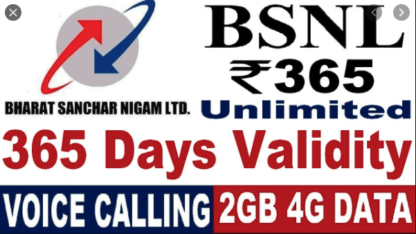 Bsnl 365 Plan Details - Unlimited Calls, 2 GB daily Data & 365 Days Validity
