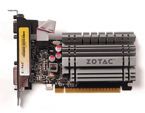 Zotak GeForce GT 730 Graphics card under 5000 Rs in India