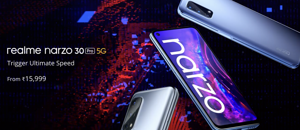 Realme Narzo 30 Pro 5G phone under Rs 20000 in India